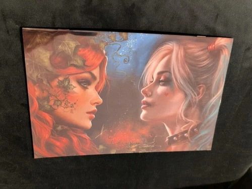 GOTHAM CITY #1 FOIL CARLA COHEN LUCIO PARRILLO HARLEY QUINN HORIZONTALEXCLUSIVE