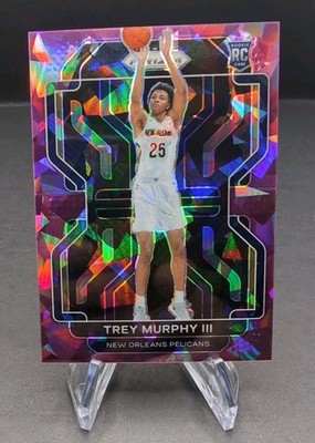 2021-22 Prizm Trey Murphy lll Rookie Purple Ice 5/149 RC
