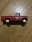 Toy Vintage 1960s Tonka Pressed Steel 9” Mid Size Red Jeep Pick Up Truck  52030