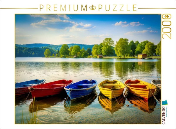 "Calvendo Puzzle An Image From The \"Meckenburger Lakes\" Calendar | 2000 Pieces, F"-image