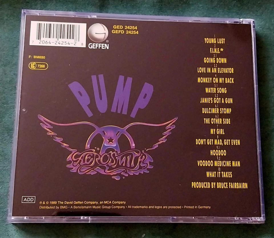CD Aerosmith - Pump - Bild 2 von 3