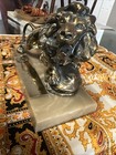 Rare Lions Club International Bronze Lion Statuette — photo 3