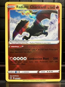 radiant charizard pokemon card price Radiant Charizard Crown Zenith 020/159 PSA SGC 9.5 – TBC Games main image 0