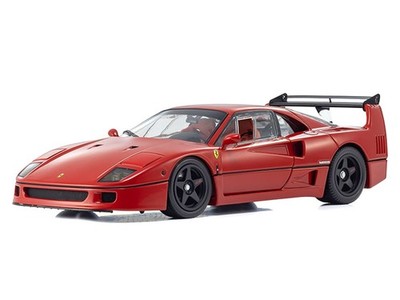 FERRARI F40 LIGHT WEIGHT LM WING RED 1/18 DIECAST MODEL CAR BY