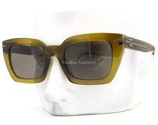 Chanel Sunglasses ch5509A 1742/3 Transparent Khaki Olive Green w/case