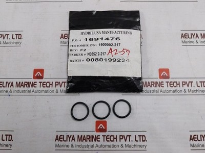 Menge 10X Hydril 1900002-217 O-Ring 90 Duro 2-217 Verwendet Auf 22 Bonnet Rev F2