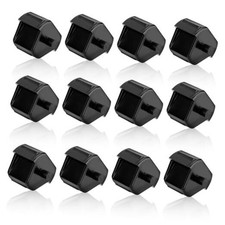 12pcs Tape Dispenser Core, Plastic Tape Dispenser Replacement Core Black