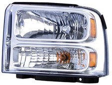 1592089 Driver Side Headlight Assembly  Fits Select Ford Models
