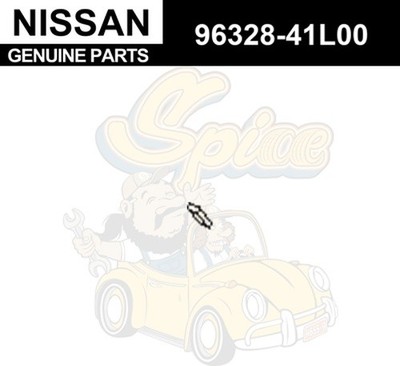 9632841L00 Nissan Genuine RUBBER-RIBBON 96328-41L00