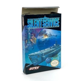 [] Nordamerikanische Version Famicom NES Silent Service / Silent Service mit Box