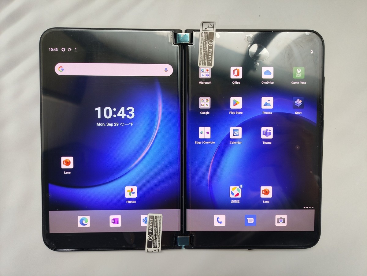 Microsoft Surface Duo 2 オブシディアン 128GB Microsoft Surface Duo 2 128 GB Obsidian (Unlocked) Excellent