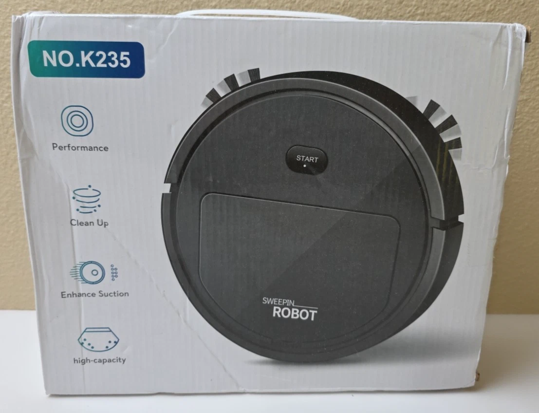 Sweepin Sweeping Robot Vacuum Cleaner K235A Black