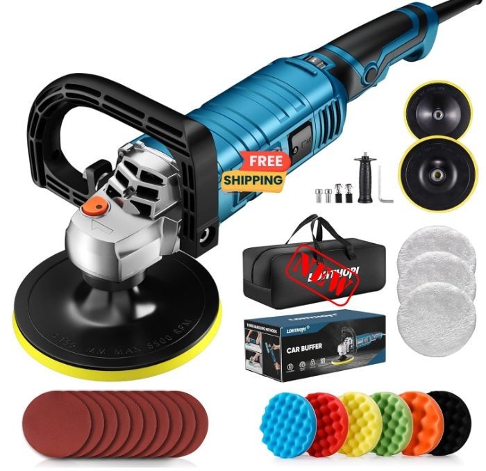 Pulidora rotativa de 1600W, 7