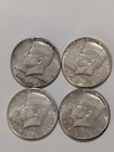 Kennedy Lot Of 4 1964-p 90% Silver Half Dollars
