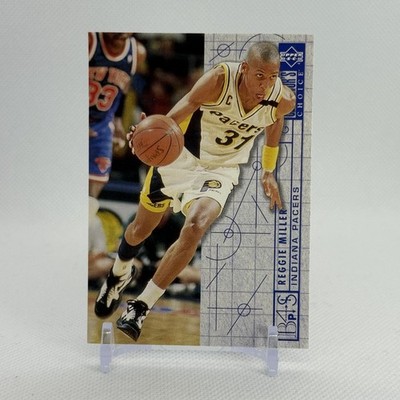 1994-95 Reggie Miller Upper Deck #382, G/F, Pacers, NBA, HoF