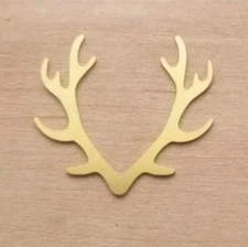 Antler Inlay Muzzleloader Black powder Hawken rifle Pistol Musket trade Jewelry