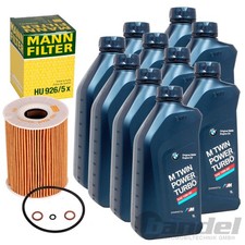ORIGINAL BMW 10W60 ÖL+ ÖLFILTER passend für BMW M5 E60 E61 6er E63 64 M 507 PS
