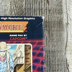 Gun.Smoke (Nintendo NES) Game Box Styrofoam Tested Working No Manual