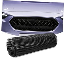40" x 13" Universal Car Grill Mesh, Aluminum Mesh 3x6mm Rhombus 40"x13" - 1Pcs