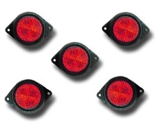 #5 RED LED 24V TAIL SIDE MARKER POSITION LIGHTS DAF RENAULT TRUCK CHASSIS LORRY