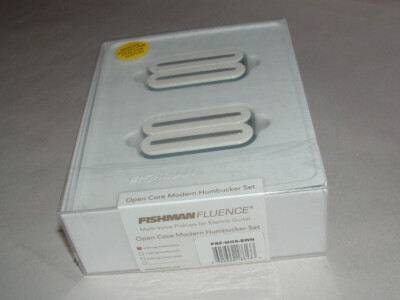 Fishman Fluence PRF-M06-SWN Open Core Humbucker 6 String Set 3 Voices White/Nc
