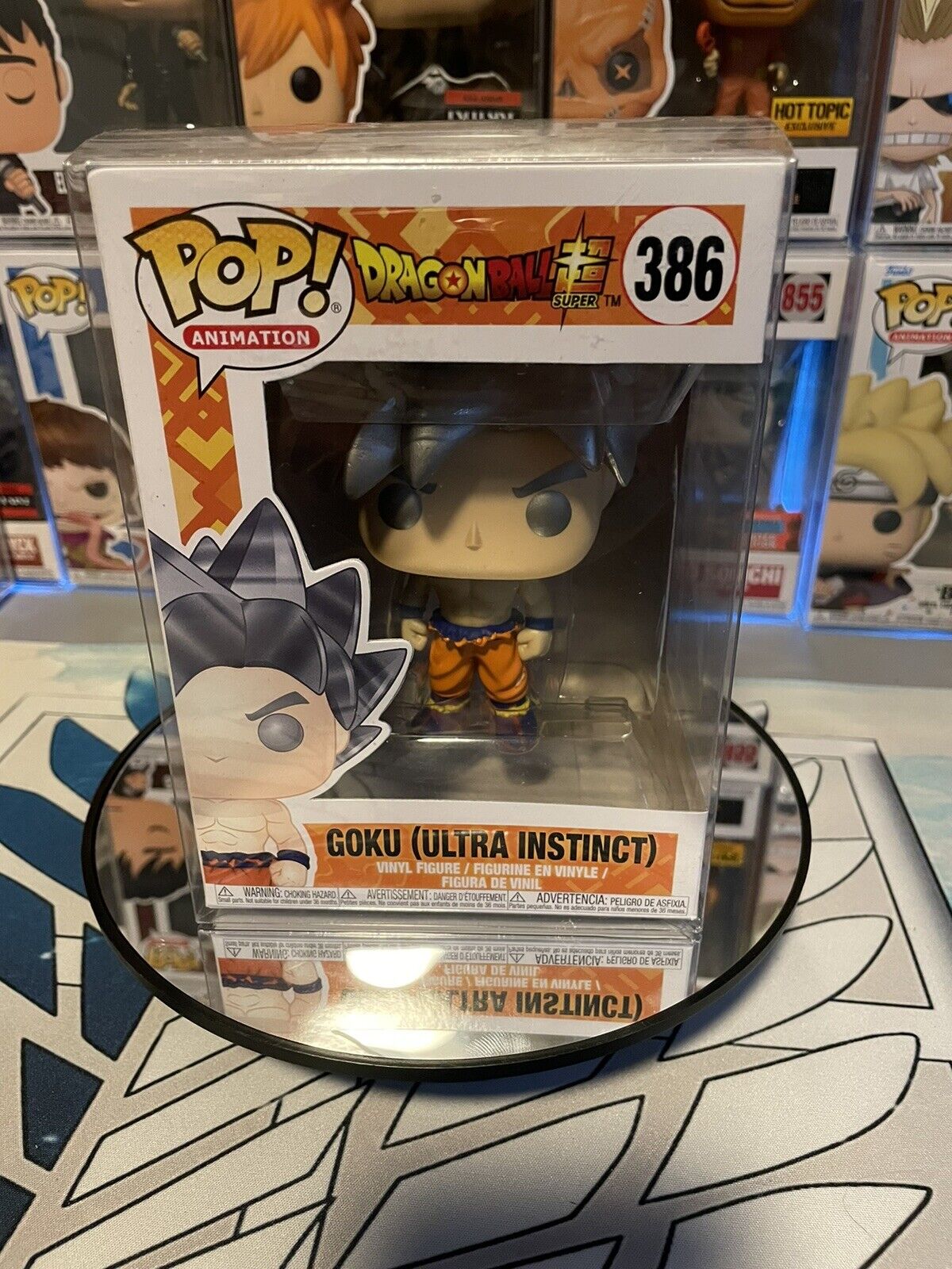 Boneco Funko Pop Dragon Ball Super Goku Instinto Superior 386