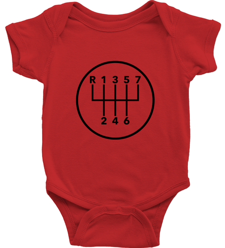 7 Speed Manual Transmission Gears Toddler Kids Tee Youth T-Shirt Baby Bodysuit - Picture 24 of 32