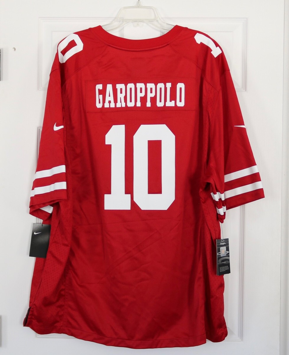 49ERS GAROPPOLO 10 XL ジャージ San Francisco 49ers Jimmy Garoppolo #10 Nike On Field Dri