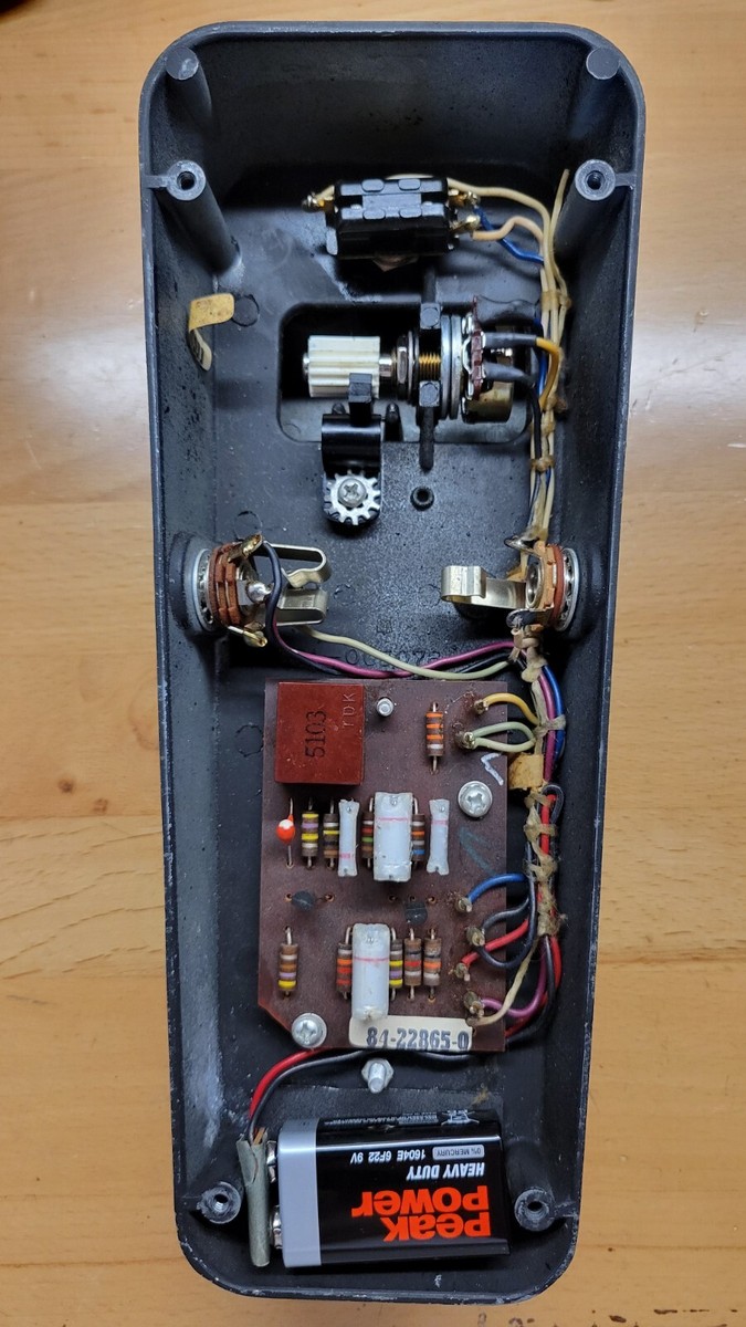 【Vintage】THOMAS ORGAN期 Crybaby TDK Thomas Organ Wah Vintage TDK | Reverb