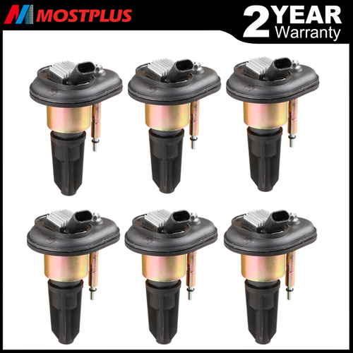 Set of 6 Ignition Coils for Chevy Trailblazer GMC Canyon Envoy C1395 UF