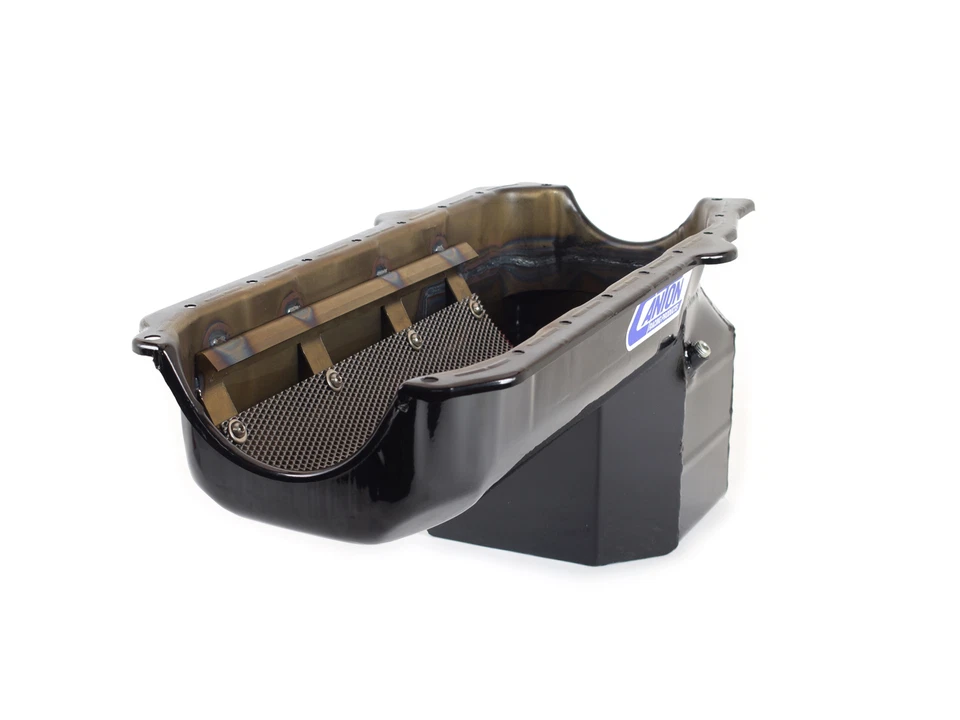 Pan de aceite de conversión de camión Canton Racing 16-100 para SBC Chevy S10 Foto 2 de 4