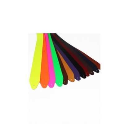 Gitarrengurt Leathergraft Leder, von Neon bis Schwarz, 5 cm breit