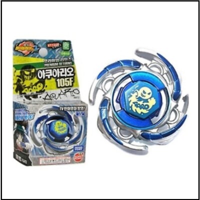 TAKARA TOMY BEYBLADE METAL FUSION BB-72 BOOSTER AQUARIO 105F (Korea Ver.)