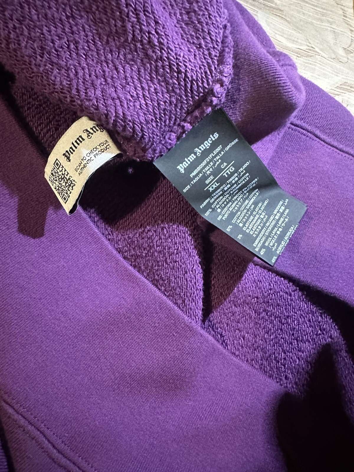 Palm Angels Hoodie With Teddy Bear XXL /Bought From Farfetch With Receipt image 5