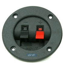 DNF 1 PCS  SUBWOOFER SPEAKER ROUND BOX TERMINAL SPRING CUP PLATE CONNECTOR SUB