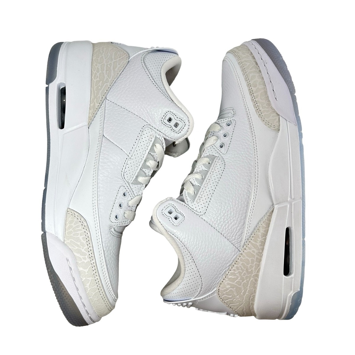 Air Jordan 3 ホワイト/グレー/ブラック US8 AIR JORDAN 3 | WORM TOKYO WEB STORE