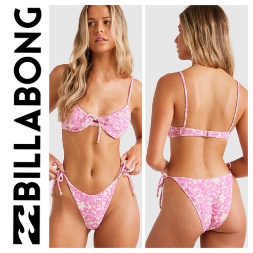 BNWT BILLABONG JUST MYSTIC ELLA BRA & TIE HIKE BOTTOMS (MED/10) $139 NEW SEASON - Picture 2 of 7