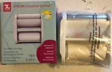 Xyron Creative Station PERMANENT ADHESIVE 3" x 18' Refill Cartridge New in Box
