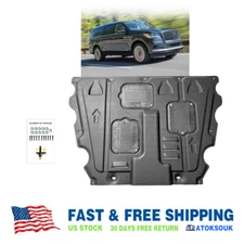 Thick Engine Splash Shield For Lincoln Nautilus 2019-23 Front Engine Guard Hard