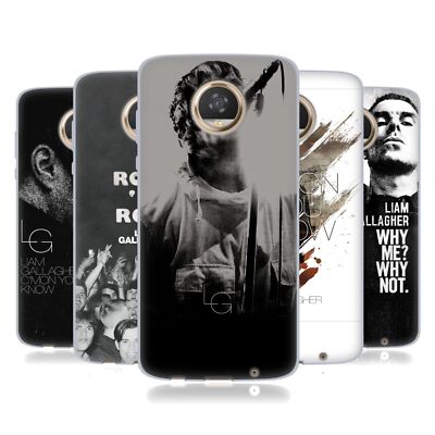 WEICHE GEL-HÜLLE ORIGINAL Liam Gallagher GRAFIK FÜR Motorola HANDYS