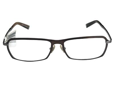 John Varvatos Mens Eyeglasses V136 Brown Size 55-15-145