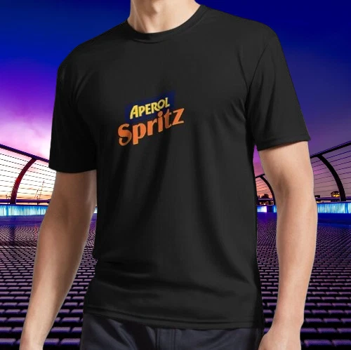 Aperol Sprz T-shirt grafiche da cocktail retrò da donna T-shirt