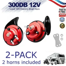 300DB Super Train Horn For Trucks Car Boat Motorcycle Electric Air Horn 12V