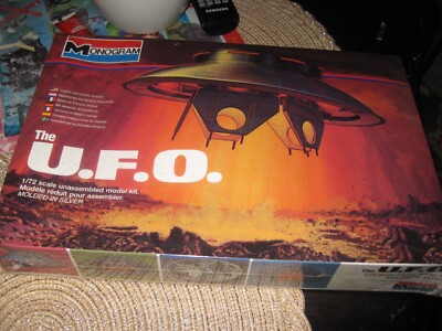 Sealed The U.F.O. by Monogram in 1/72 scale from 1996