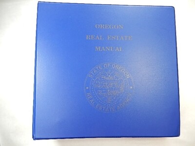 Oregon Real Estate Manual by Oregon Real Estate Agency, Scott Taylor, 1998