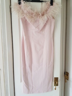 holly feather dress coast