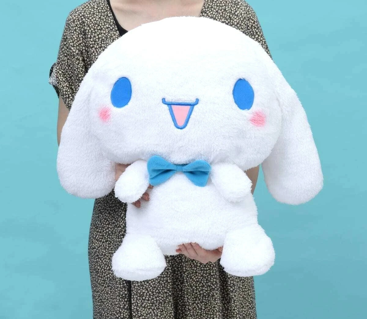 RARE Sanrio Cinnamoroll Giga BIG Plush doll A bow tie ver. Exclusive to JP  20in