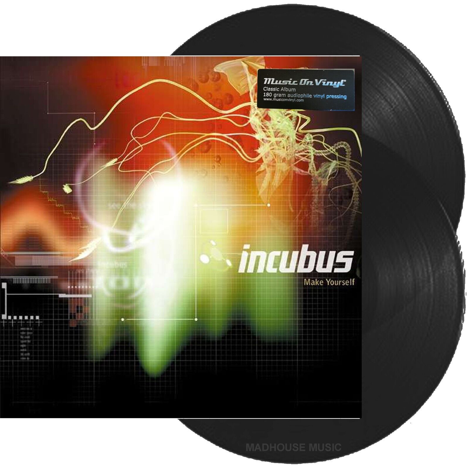 INCUBUS LP x 2 Make Yourself 180 Gram Audiophile Vinyl Pressing Gatefold Sleeve