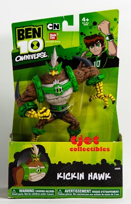 Bandai Ben 10 Omniverse 5'' Kickin Hawk Figure 2012 New
