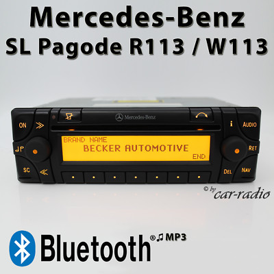 Original Mercedes W113 Radio Audio 30 APS Bluetooth Radio R113 SL Pagode APS30